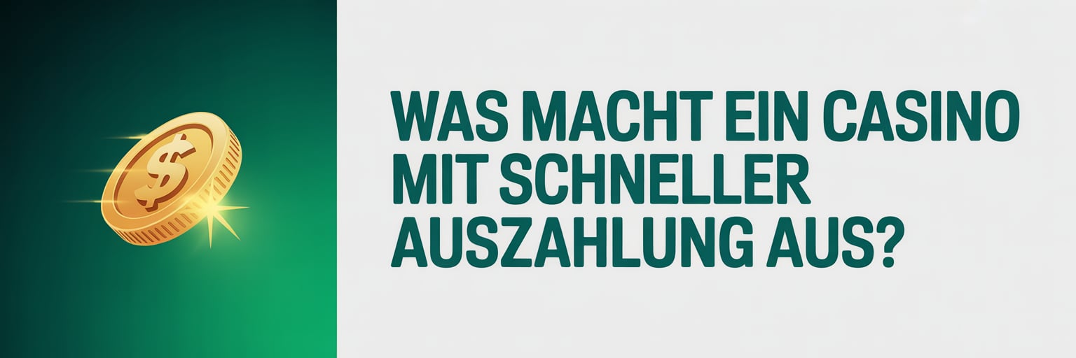 Casino mit schneller Auszahlung