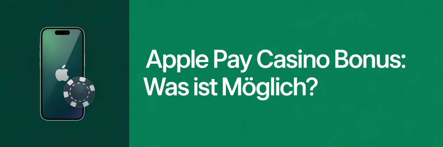 Apple Pay Casino Bonus